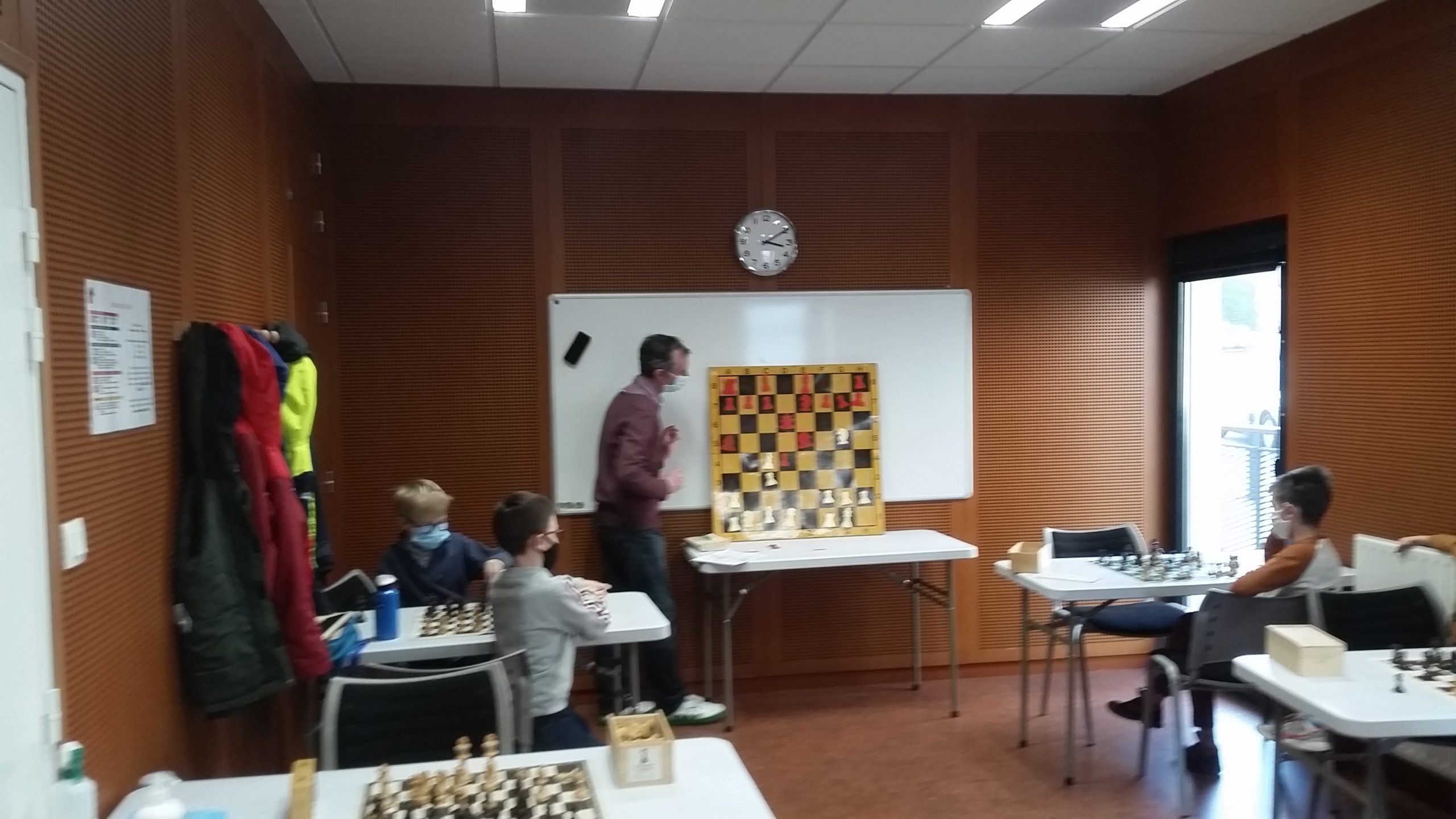 La reprise des cours pour les jeunes 13