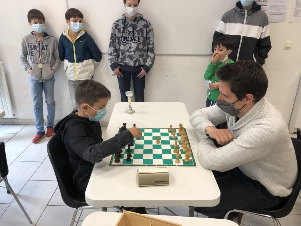 Rencontre avec Matthieu Cornette pour les jeunes de l'USAM 3