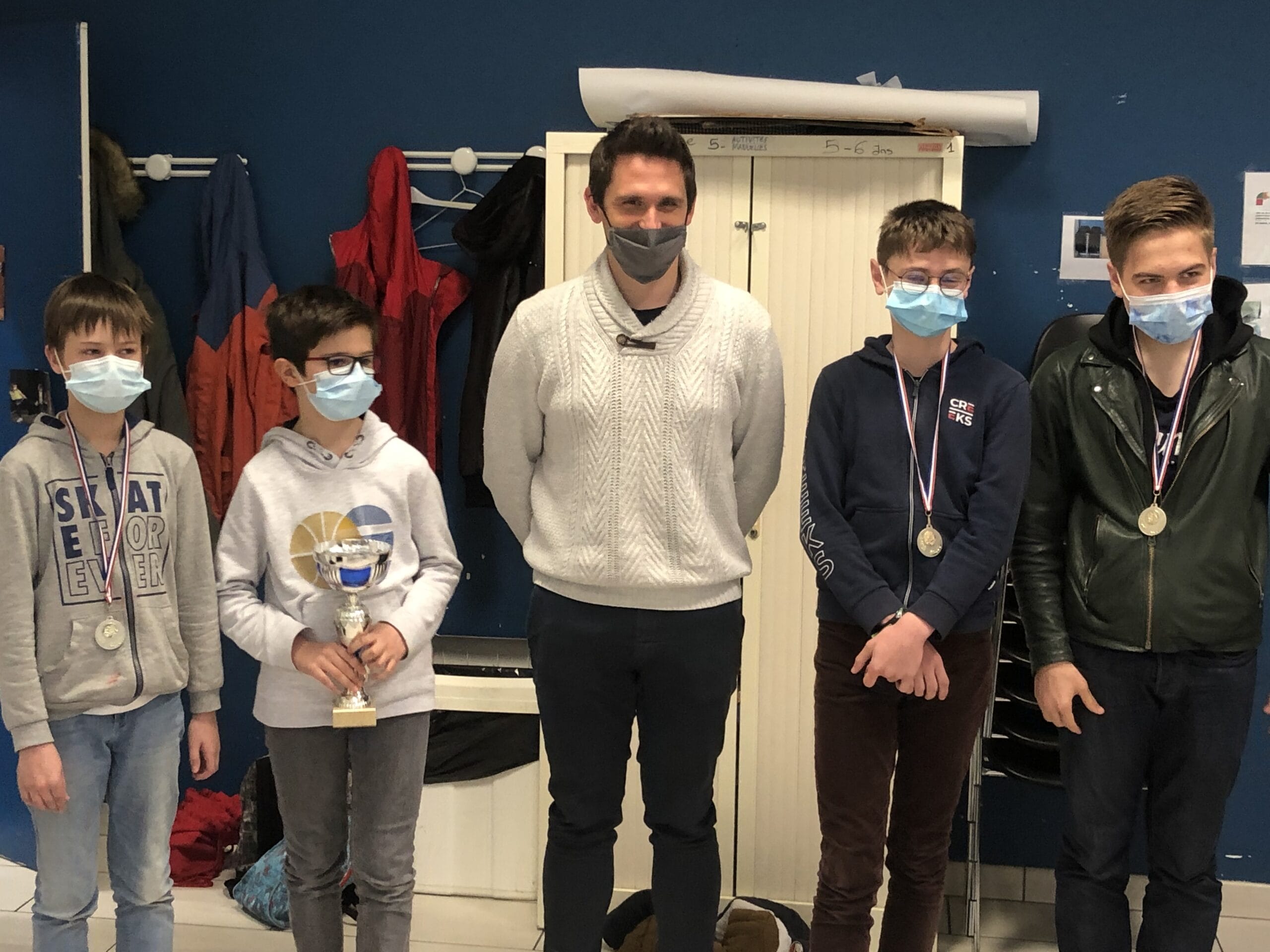 Rencontre avec Matthieu Cornette pour les jeunes de l'USAM 6