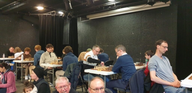 L'estrade de la salle Open FIDE de Brest - le bilan 22
