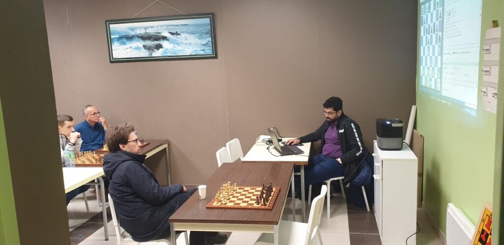 Premier cours de la saison avec le grand maitre 2