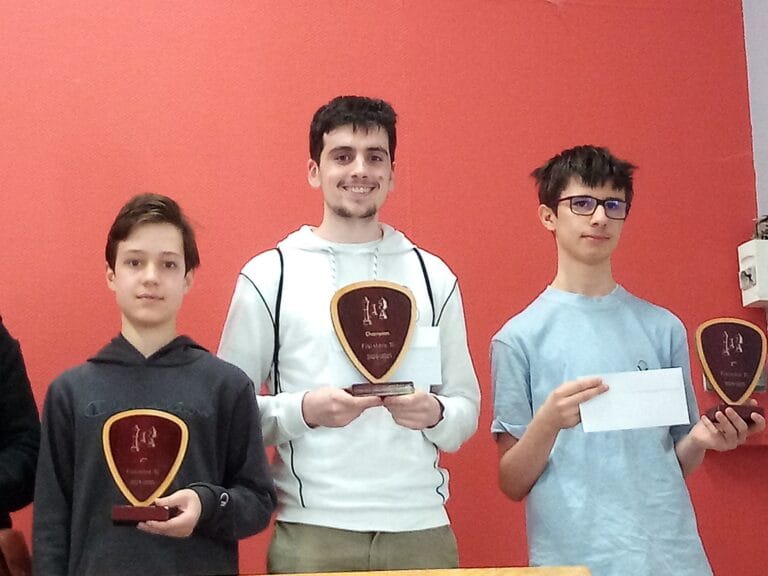 3 podiums Brestois au Championnat Individuel du Finistère 2